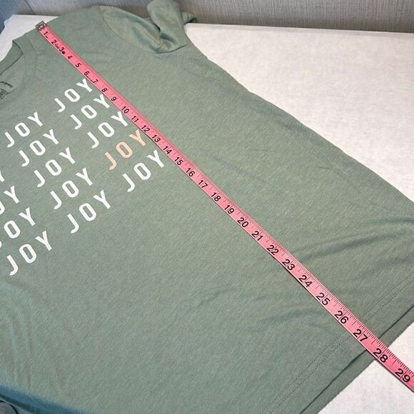 Ramble & Co JOY T-shirt Size Large Green White - Picture 6 of 6